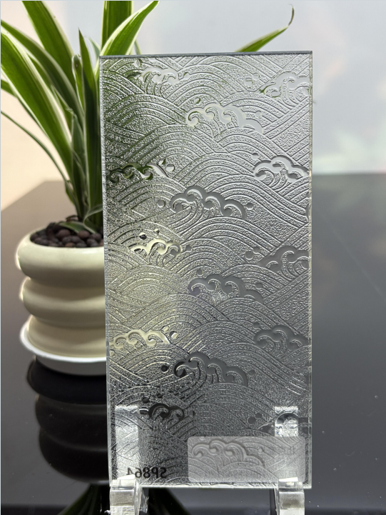 Embossed Glass Series