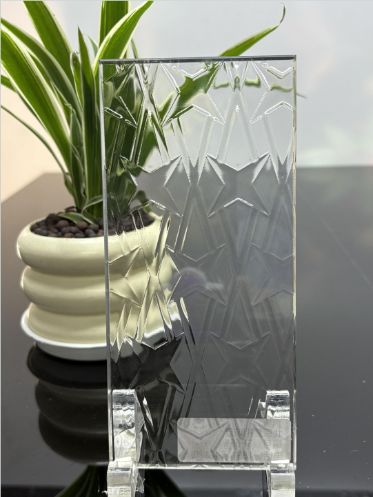 Embossed Glass Series